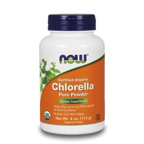 NOW Chlorella Powder 4 oz (113 гр) 
