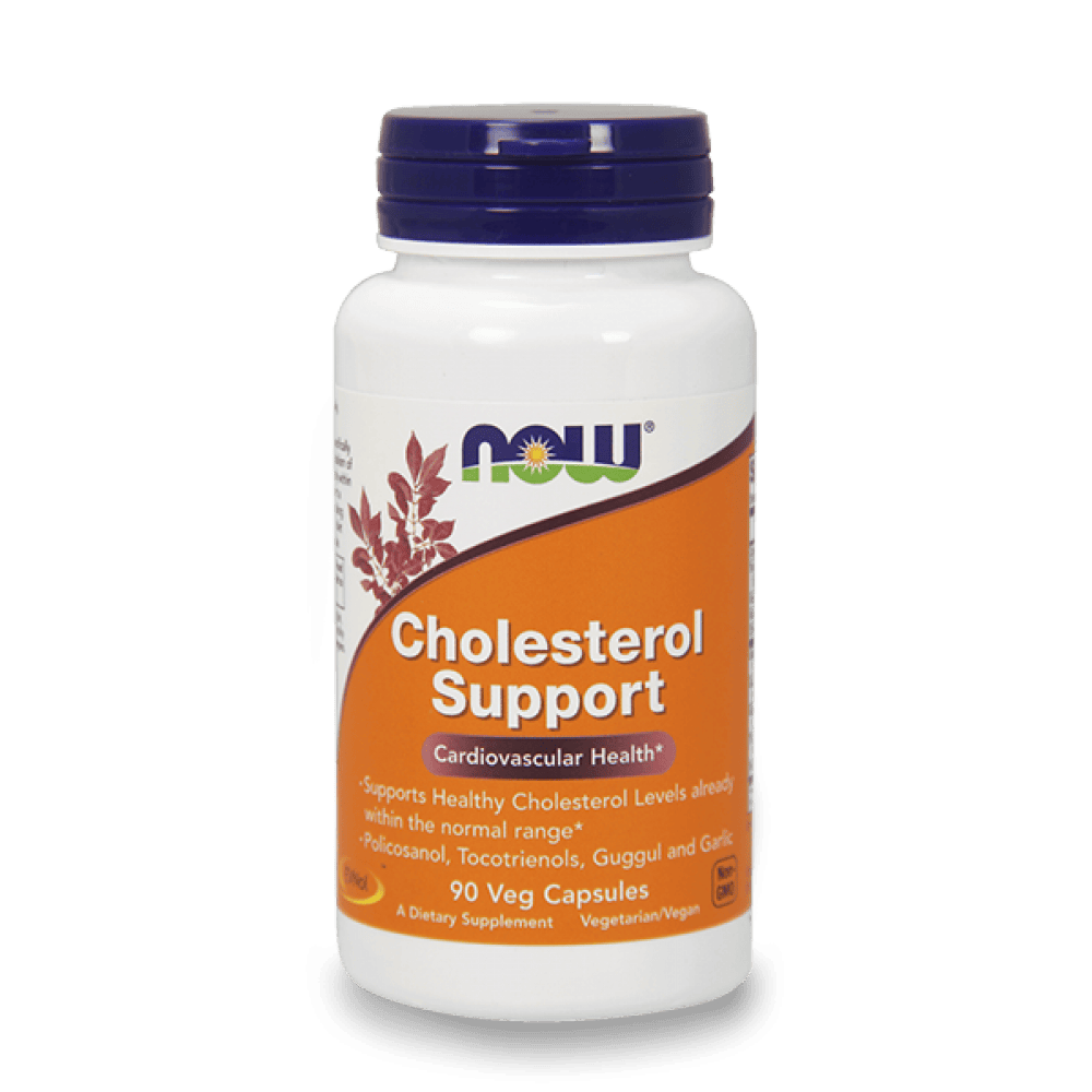 NOW Cholesterol Support 90 растителни капсули