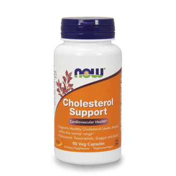 NOW Cholesterol Support 90 растителни капсули