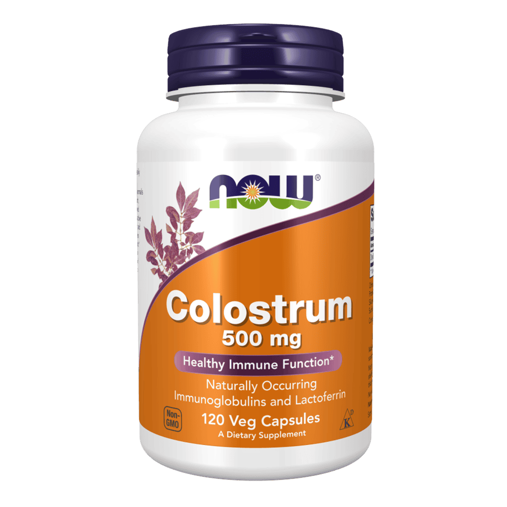 NOW Colostrum 120 капсули