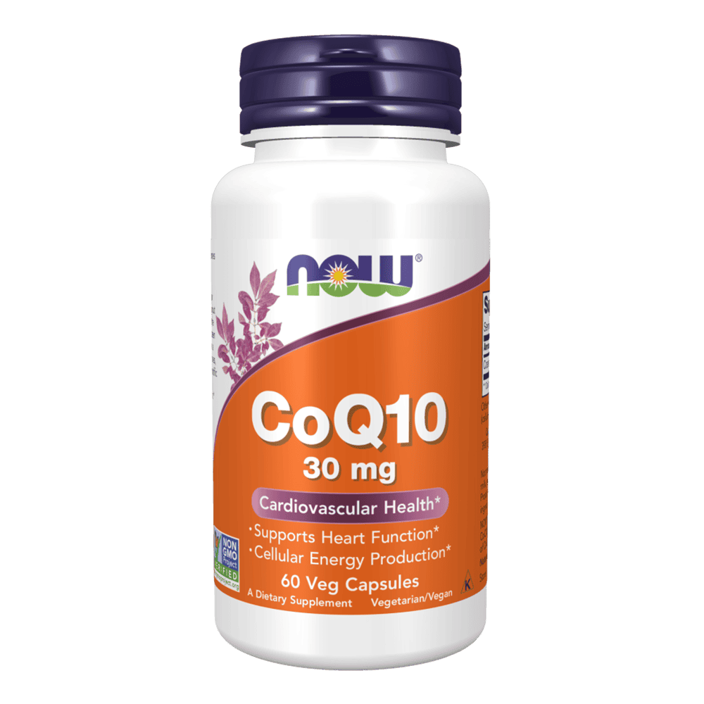 NOW CoQ10 30 мг 60 капсули