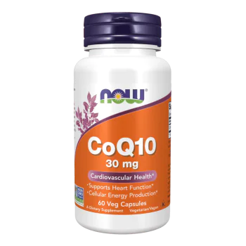 NOW CoQ10 30 мг 60 капсули