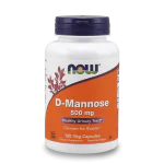 NOW D-Mannose 500 мг 120 растителни капсули
