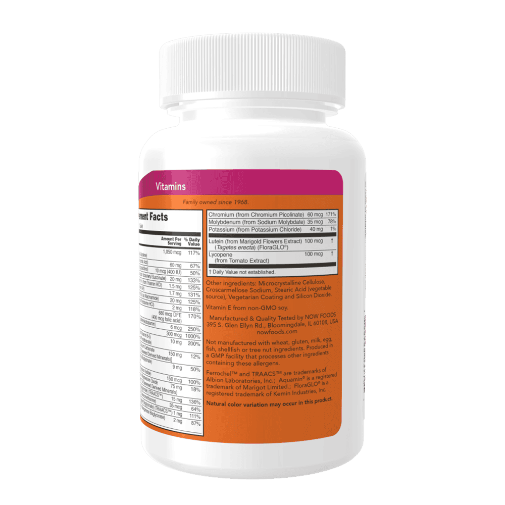 NOW Daily Vits 100 таблетки