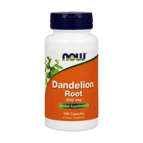 NOW Dandelion Root 500 мг 100 растителни капсули