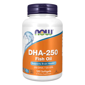 NOW DHA 250 мг 120 меки капсули