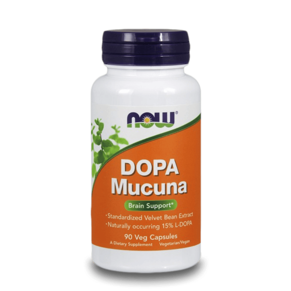 NOW Dopa Mucuna 90 растителни капсули