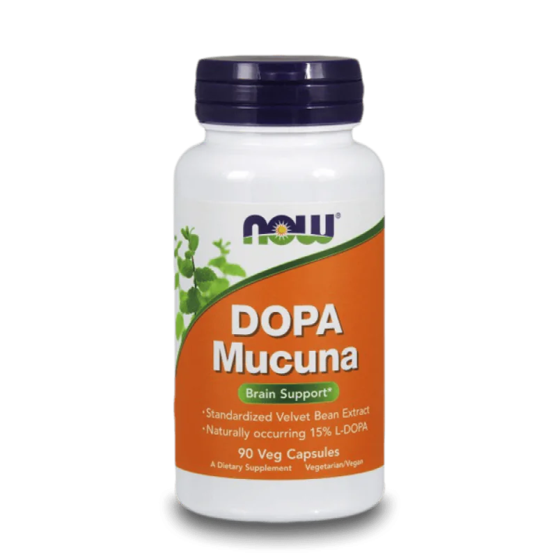 NOW Dopa Mucuna 90 растителни капсули