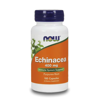 NOW Echinacea 400 мг 100 капсули