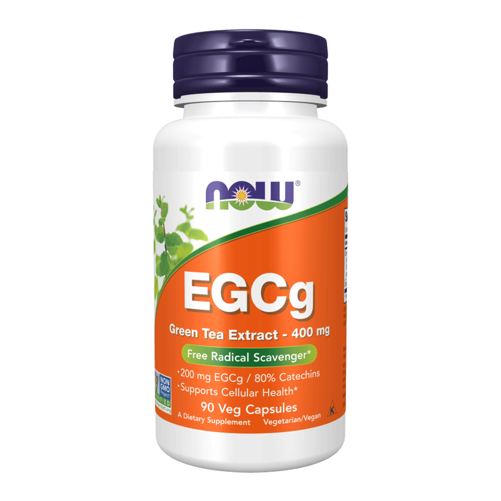 NOW EGCG Green Tea Extract 400 мг 90 капсули