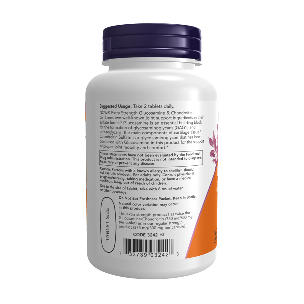 NOW Glucosamine & Chondroitin 120 таблетки