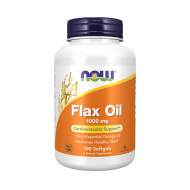 NOW Flax Oil 1000 мг 100 меки капсули