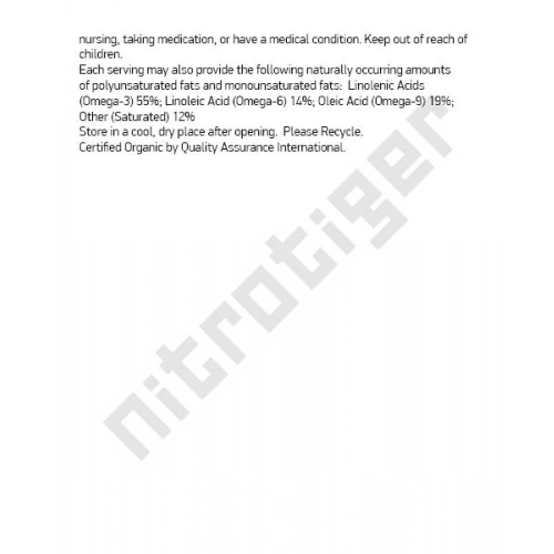 NOW Flax Oil 1000 мг 250 меки капсули