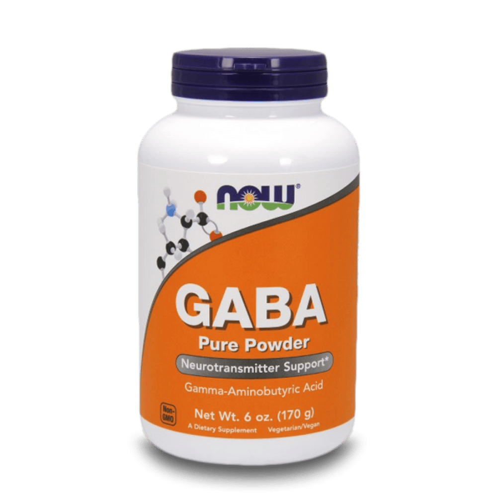 NOW GABA 100% Pure Powder 170 гр