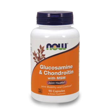 NOW Glucosamine, Chondroitin plus MSM 90 капсули