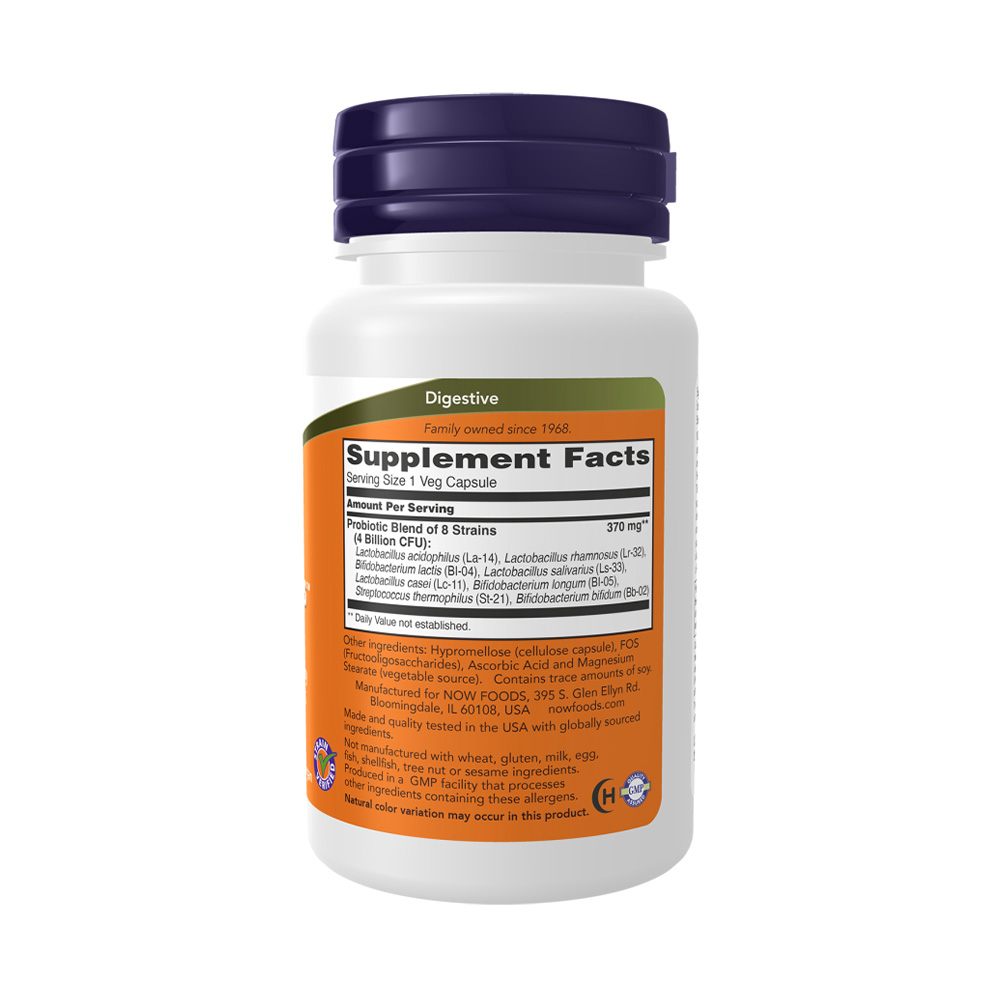 NOW Gr8-Dophilus 60 растителни капсули