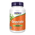 NOW Graviola 500 мг 100 растителни капсули