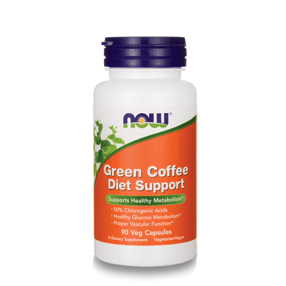 NOW Green Coffee Diet Support 90 растителни капсули