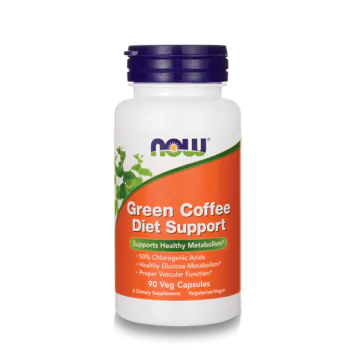 NOW Green Coffee Diet Support 90 растителни капсули