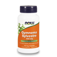 NOW Gymnema Sylvestre 400 мг 90 растителни капсули