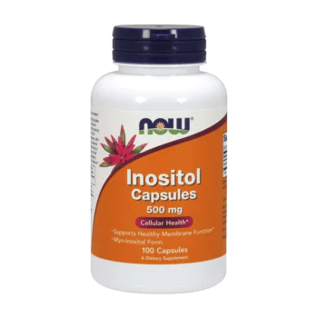 NOW Inositol 500 мг 100 растителни капсули
