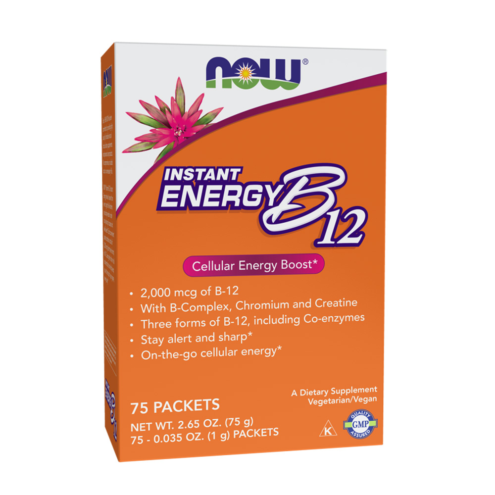 NOW Instant Energy B12 75 пакета