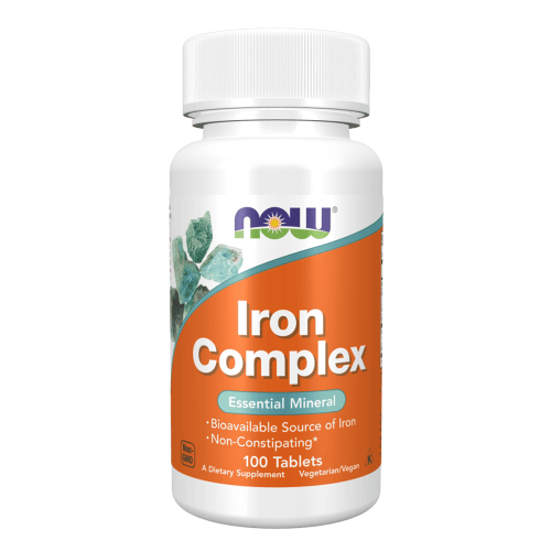 NOW Iron Complex 100 таблетки