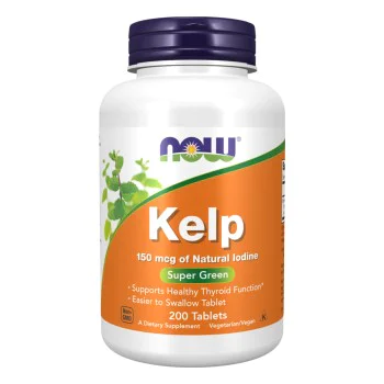 NOW Kelp 150 мкг 200 таблетки