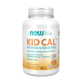 NOW Kid Cal Chewable Calcium 100 дъвчащи таблетки