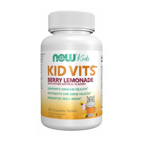 NOW Kid Vits™ Berry Lemonade 120 дъвчащи таблетки