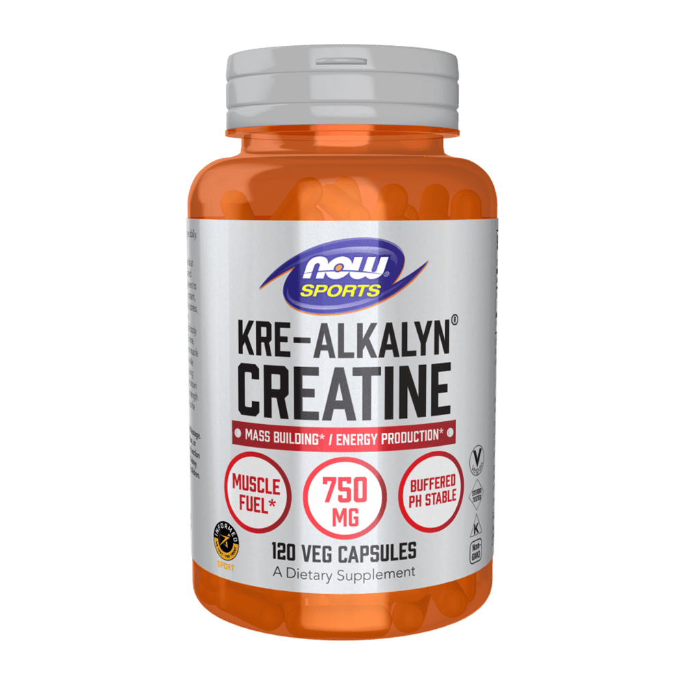 NOW Kre-Alkalyn® Creatine 120 капсули