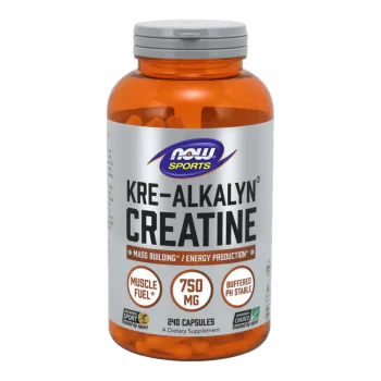 NOW Kre-Alkalyn® Creatine 240 капсули