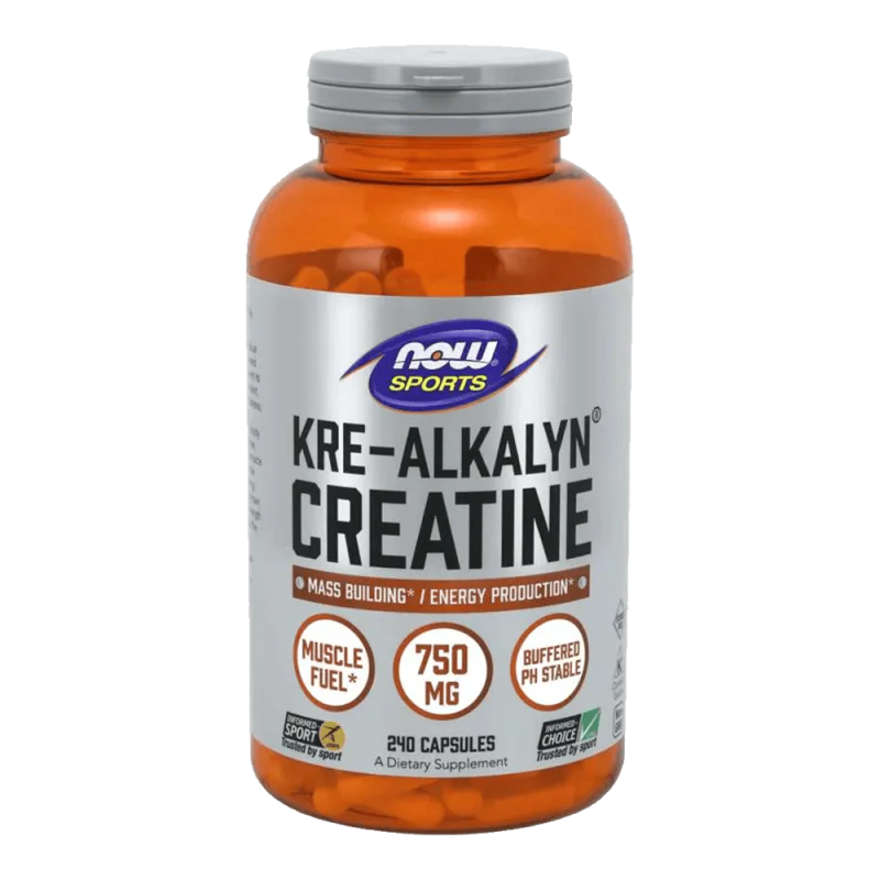 NOW Kre-Alkalyn® Creatine 240 капсули