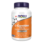 NOW L-Carnitine 500 мг 180 растителни капсули