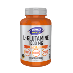 Now L-Glutamine 1000 мг 120 растителни капсули 