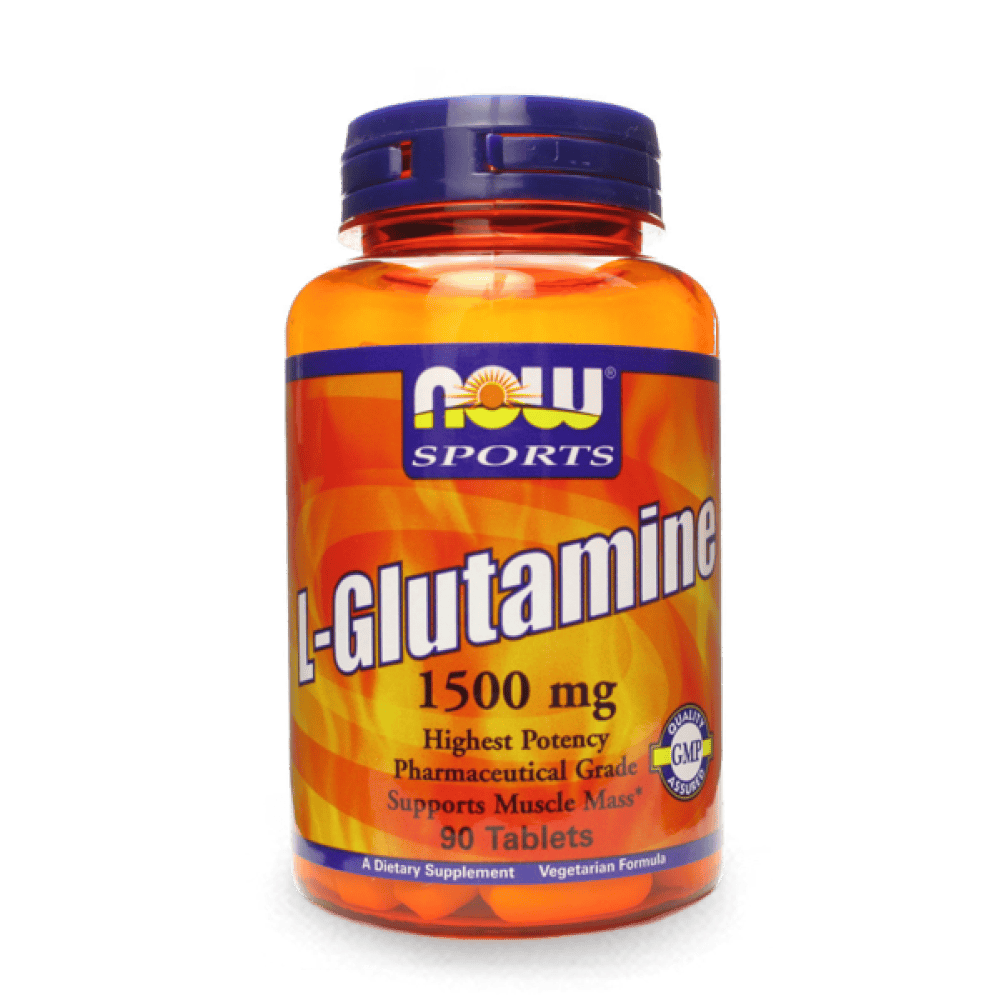 NOW L-Glutamine 1500 мг 90 таблетки