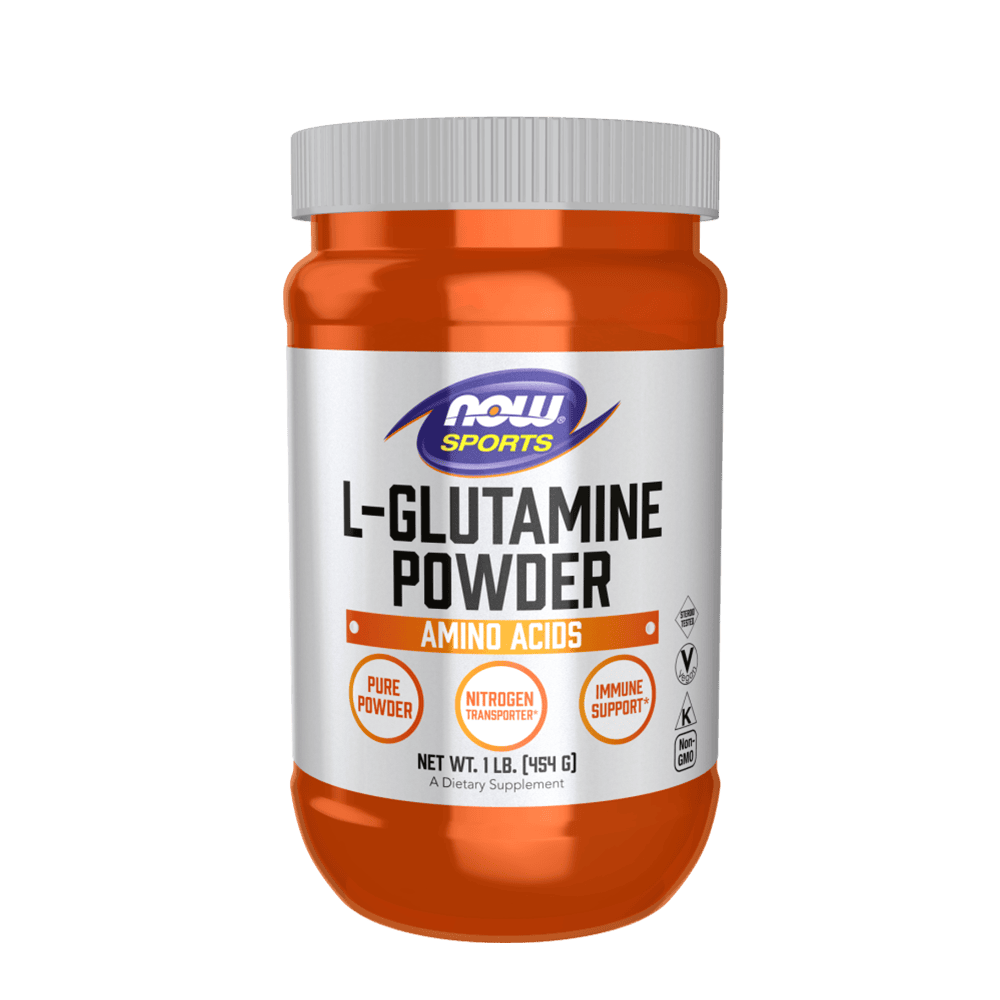 NOW L-Glutamine Powder 454 г