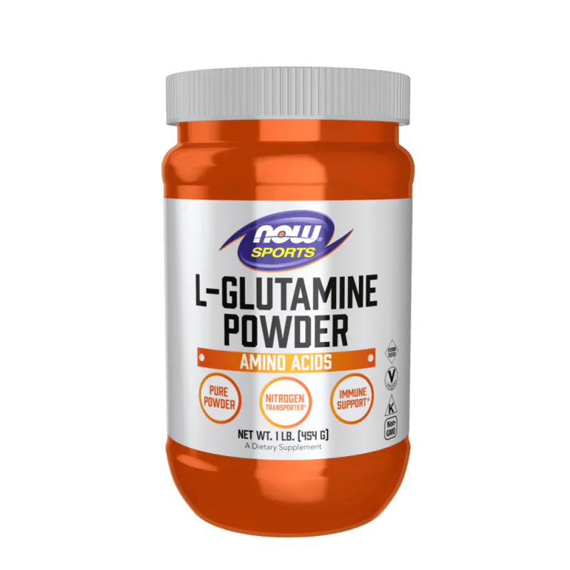 NOW L-Glutamine Powder 454 г
