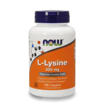 NOW L-Lysine 500 мг 100 капсули