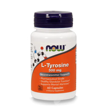 Now L-Tyrosine 500 мг 60 капсули