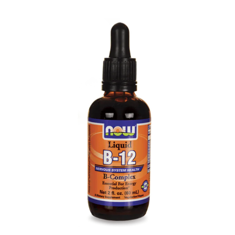 NOW Liquid B-12 B-Complex 60 мл