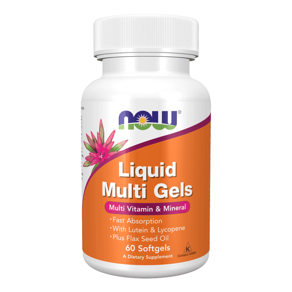 NOW Liquid Multi Gels 60 меки капсули