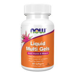 NOW Liquid Multi Gels 60 меки капсули