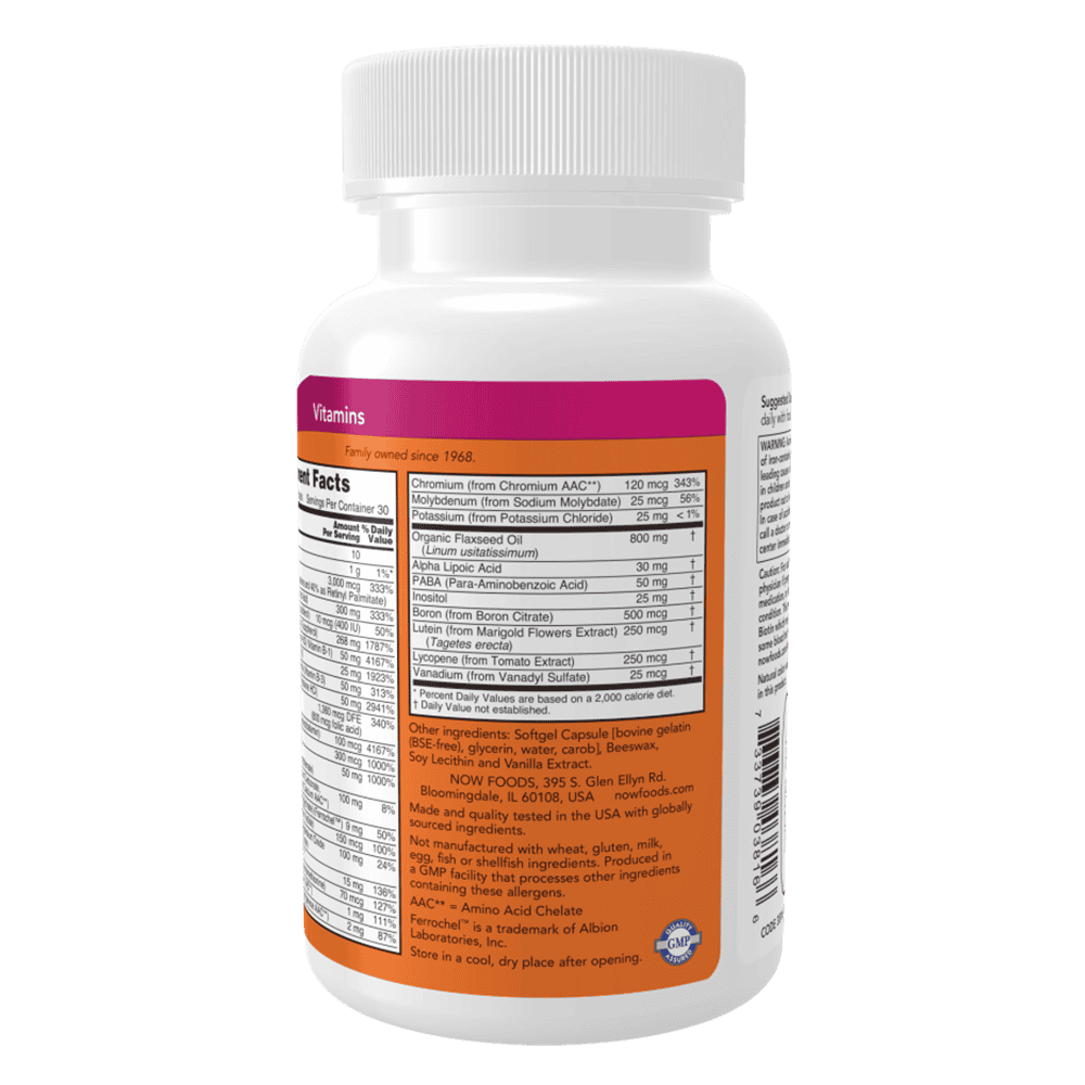 NOW Liquid Multi Gels 60 меки капсули