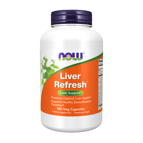 NOW Liver Refresh 180 растителни капсули