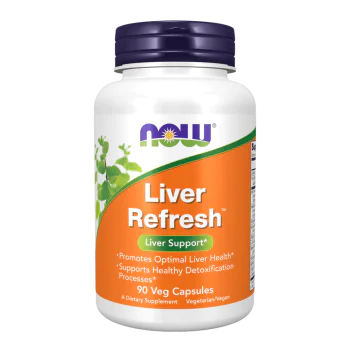NOW Liver Refresh 90 растителни капсули