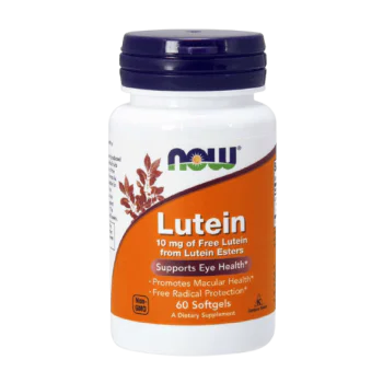 NOW Lutein 10 mg 60 гел капсули