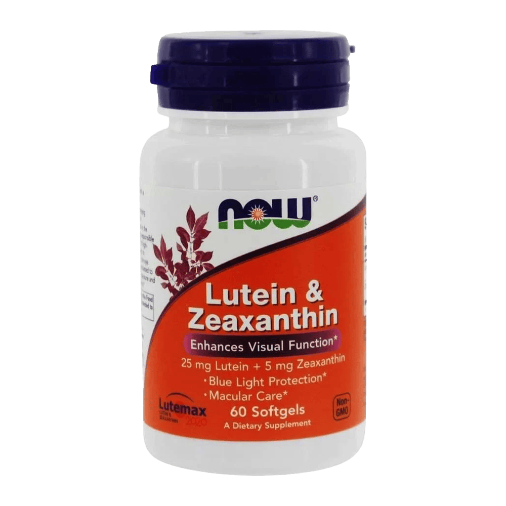NOW Lutein & Zeaxanthin (Lutemax 2020) 60 меки капсули