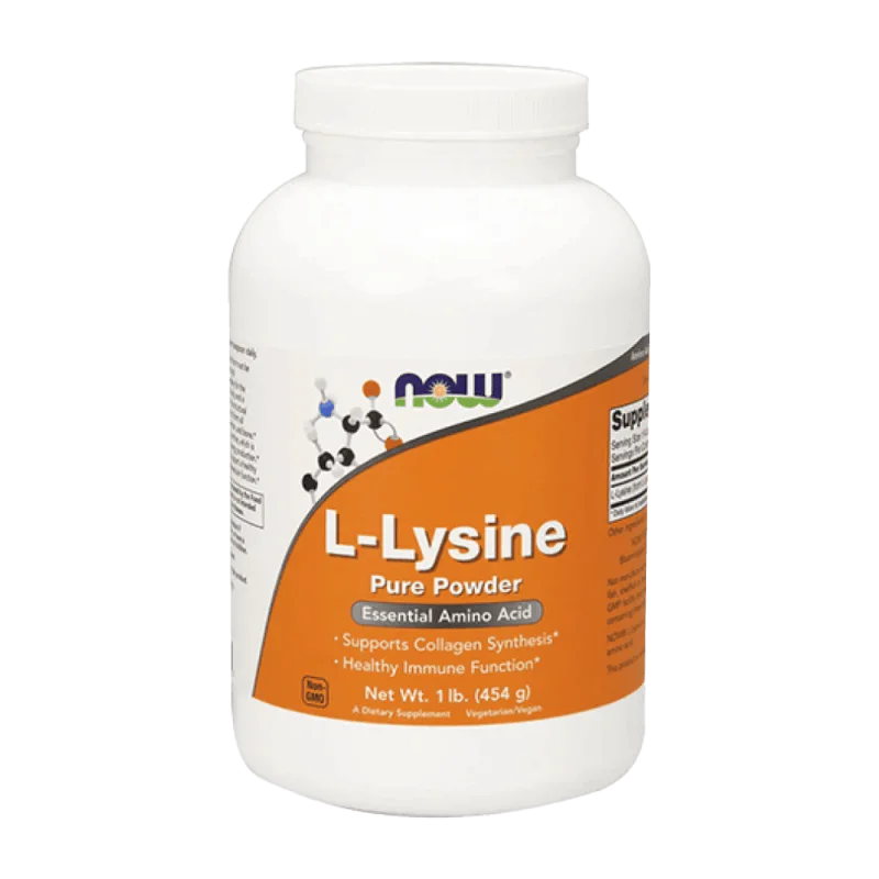NOW L-Lysine Powder 454 г