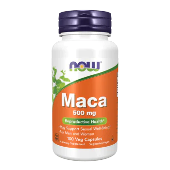 NOW Maca 500 мг 100 растителни капсули